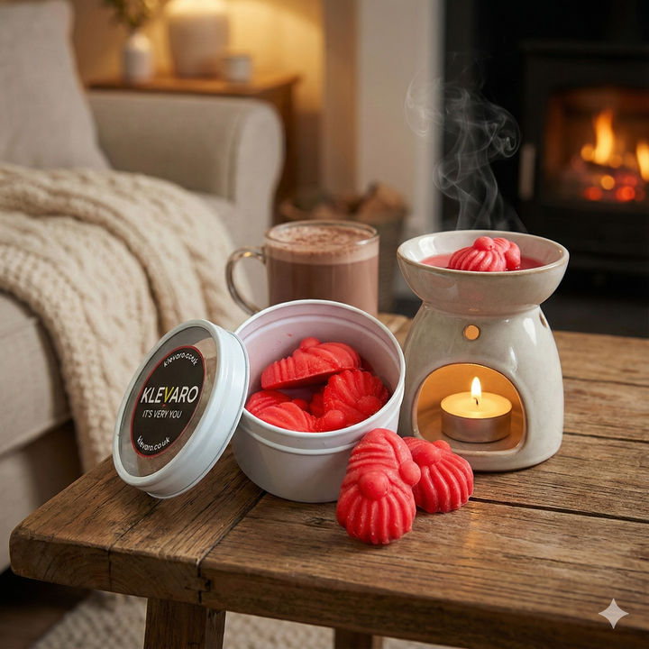 Red Gonk Wax Melts – Cute, Highly Scented Soy Wax Tarts for Warmer | Long-Lasting Home Fragrance Gift by Klevaro